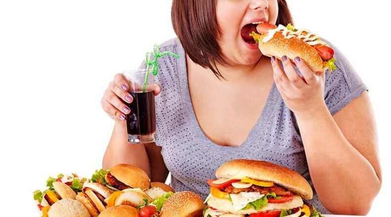 Нездоровая пища при диабете 2 типа